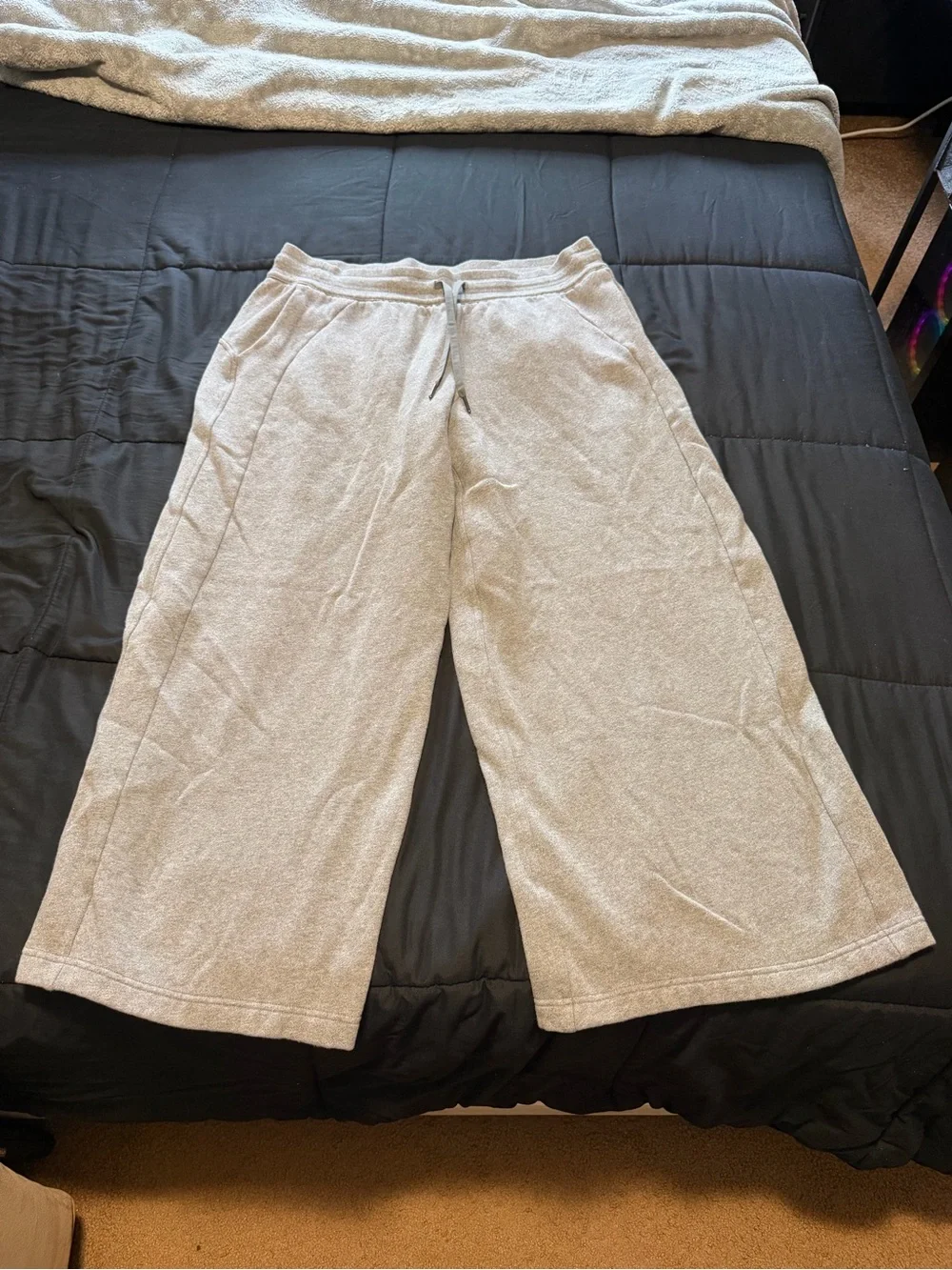 lululemon athletica Heather Gray Cozy Sweatpants
